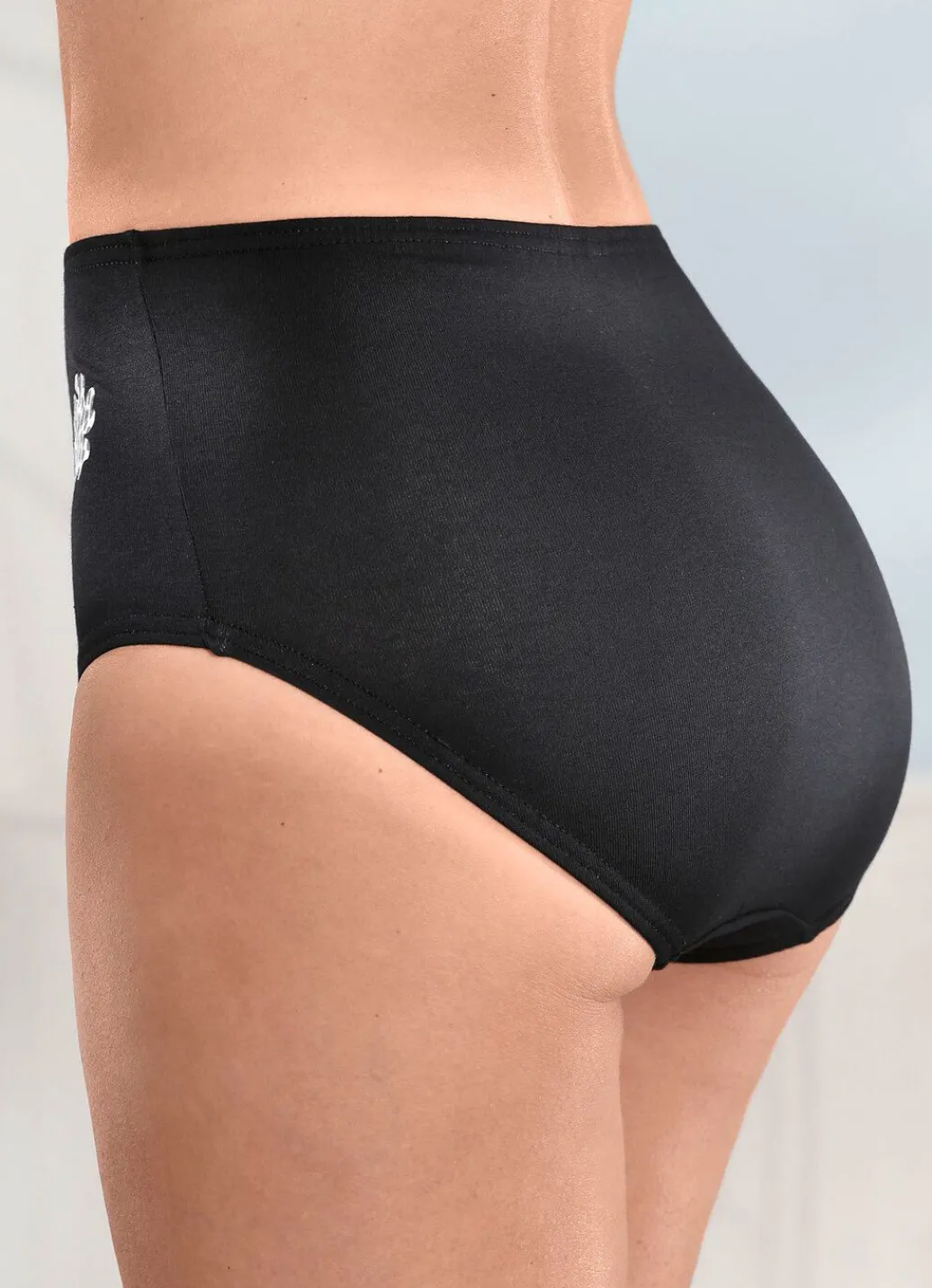 Sale Sechserpack Slips mit Gummizug im Bund Damen Slips
