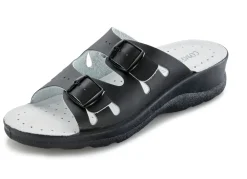 Best Set: Pantolette in Schwarz und Clog in Weiß Damen Pantoletten|Clogs