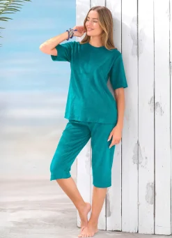 Damen Mona Strandkleider|Sommerkleider<Set: Shirt + Hose