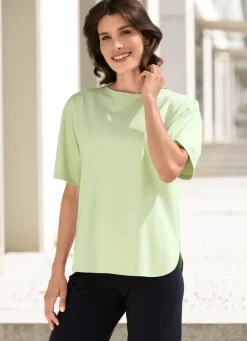 Damen Mona Kurzarm<Shirt in legerer Form