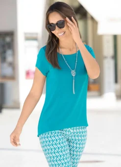 Clearance Shirt in tragangenehmer Form Damen Kurzarm