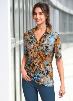 Damen Mona Blusen<Shirtbluse - Made in Germany