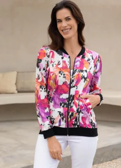 Sale Shirtjacke mit praktischen Eingrifftaschen Damen Shirtjacken