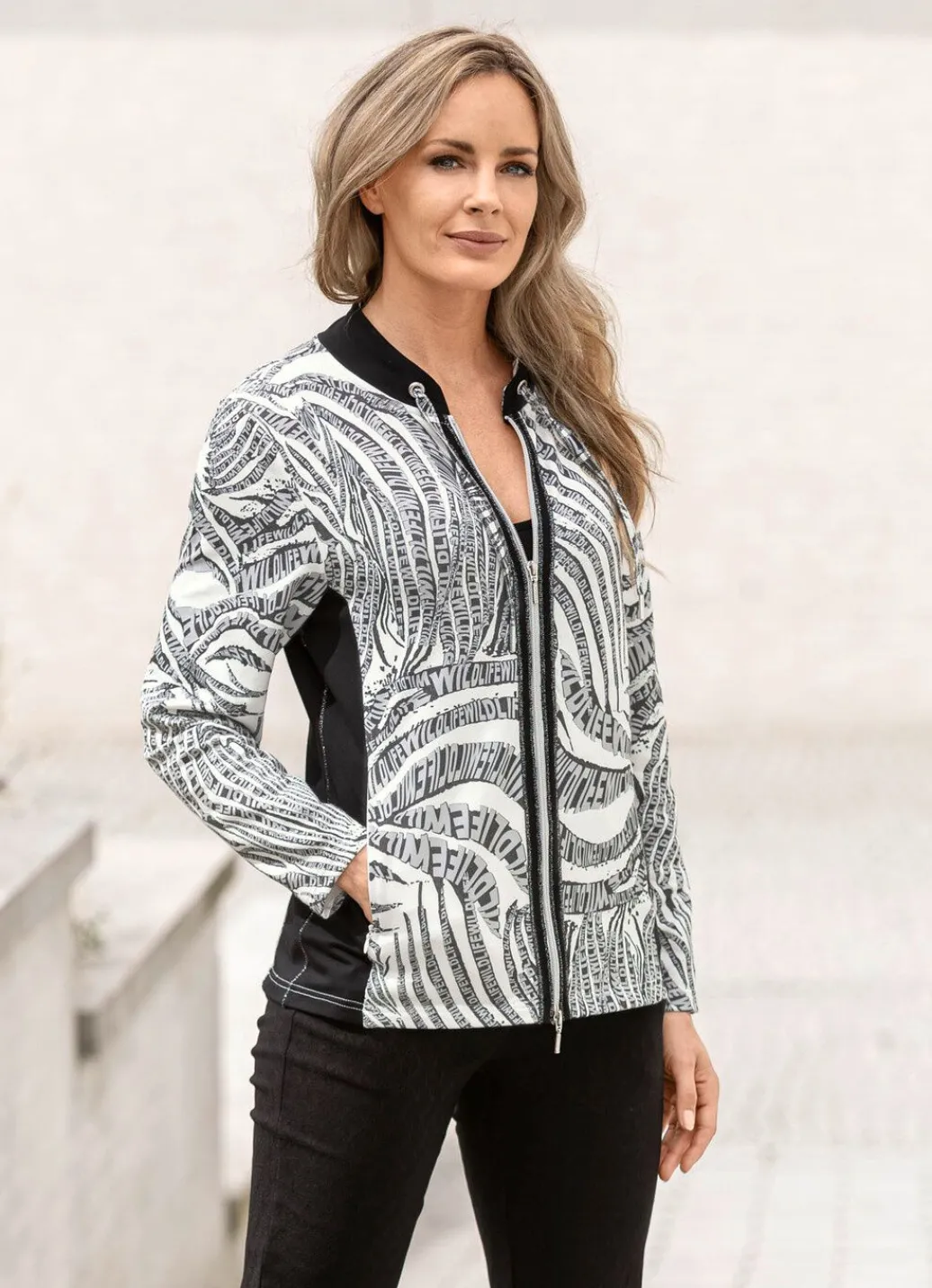 Hot Shirtjacke mit praktischen Reißverschlusstaschen Damen Shirtjacken