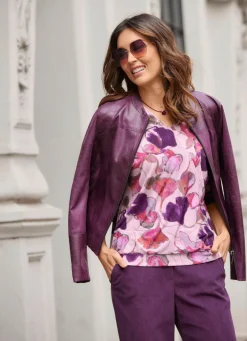 Damen Mona Tuniken<Shirt-Tunika in weiter Form