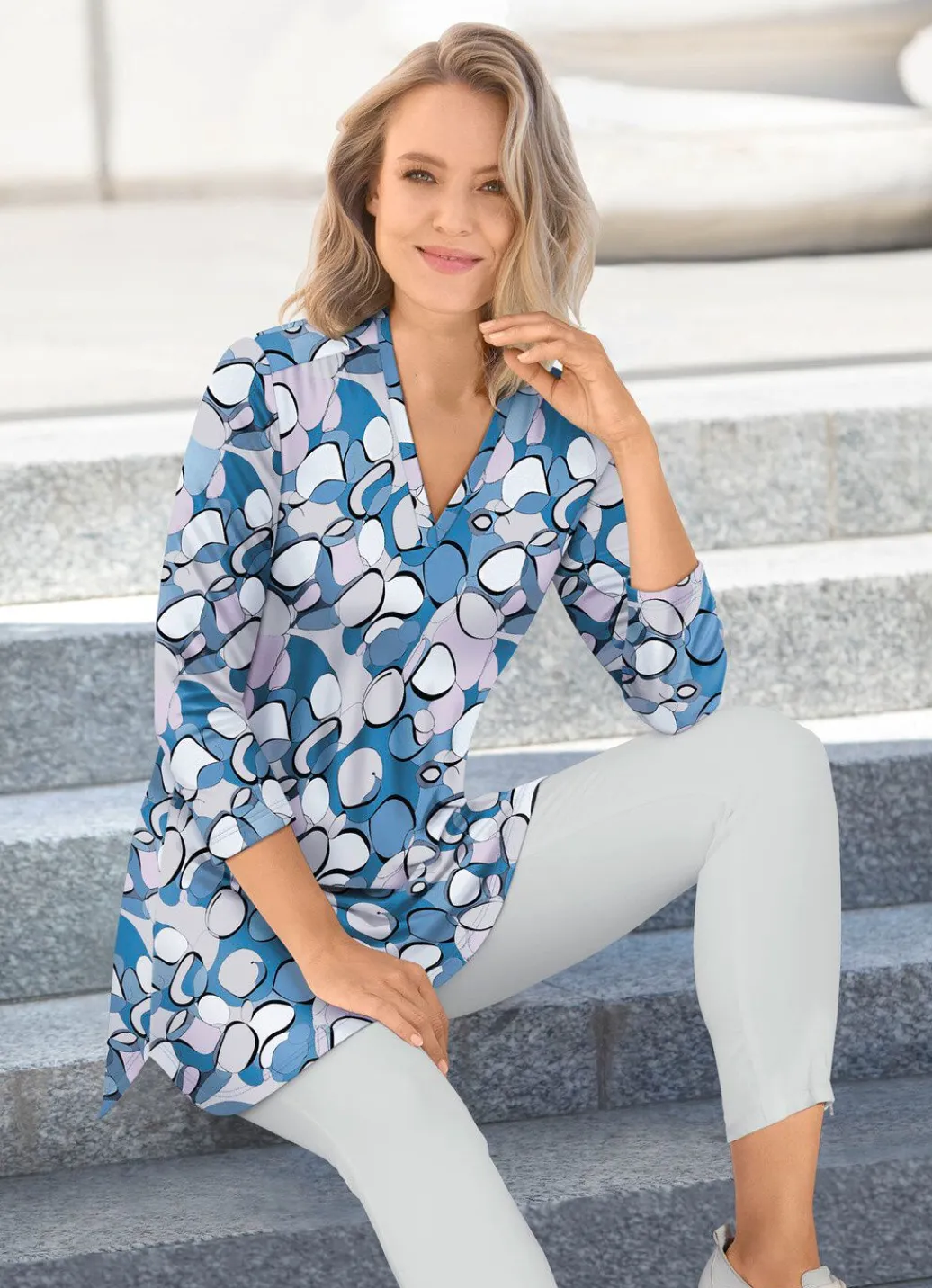 Damen Mona Tuniken<Shirt-Tunika Made in Germany