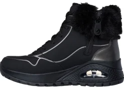 Best SKECHERS, gefütterte Damen-Boots, Winterschuhe, mit flauschigem Plüschkragen Damen Winterschuhe|Stiefel & Stiefeletten