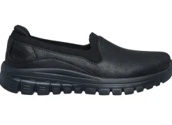 SKECHERS, klassiche Damen-Slipper, aus Synthetik und elastischem Strick-Material Damen Slipper