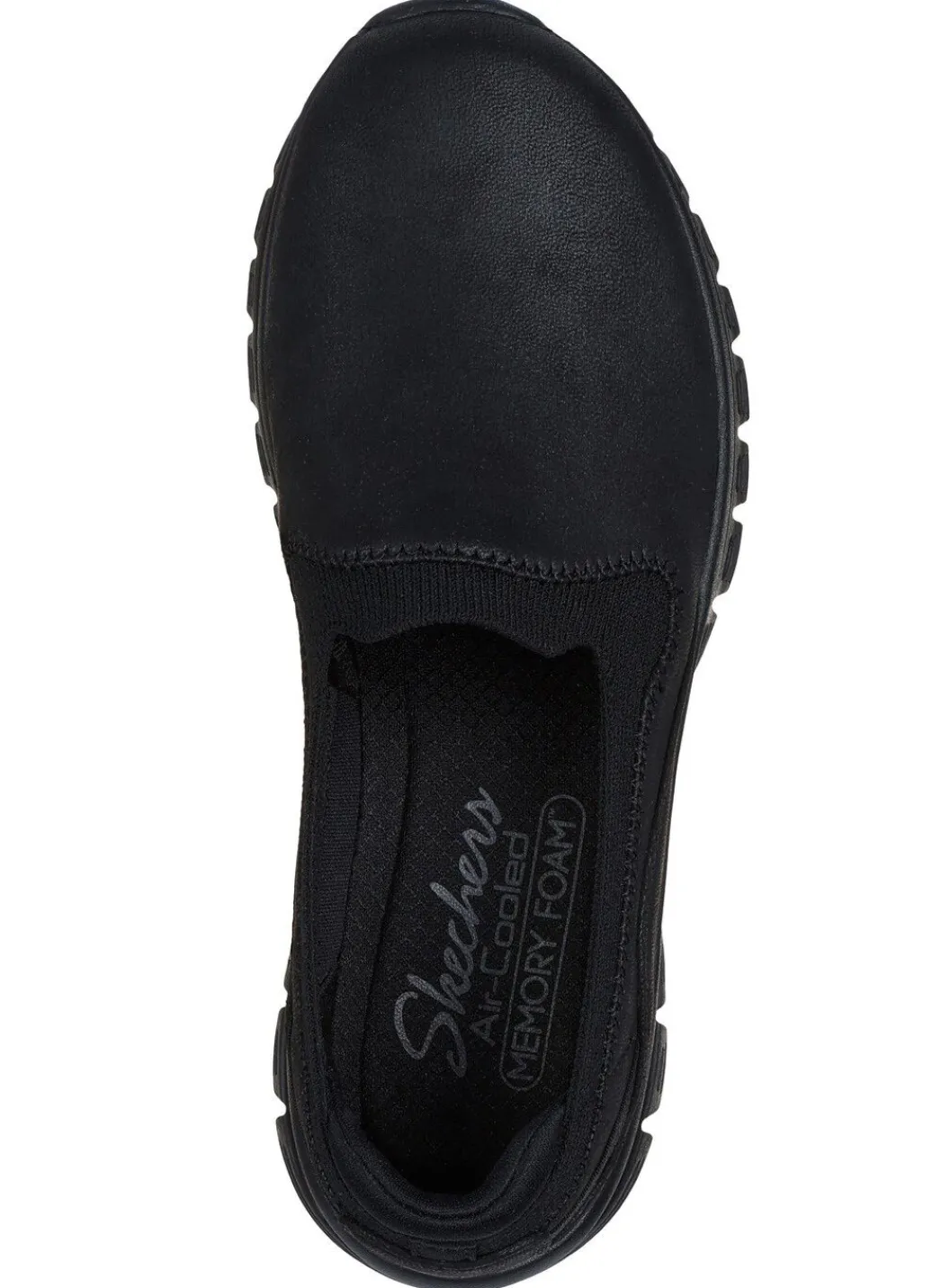 SKECHERS, klassiche Damen-Slipper, aus Synthetik und elastischem Strick-Material Damen Slipper