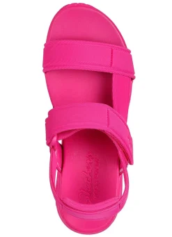 Online SKECHERS Sandale aus dehnbarem Textilmaterial Damen Sandalen