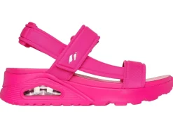 Online SKECHERS Sandale aus dehnbarem Textilmaterial Damen Sandalen