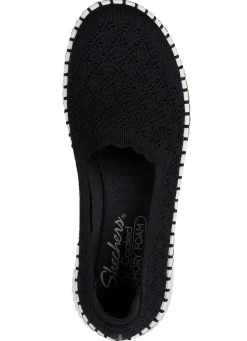 Online SKECHERS Slipper aus dehnbarem Strick-Material Damen Slipper