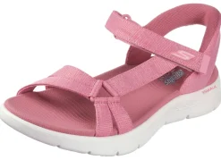 Sale SKECHERS, sportliche Damen-Sandalen, mit geformter Slip-Ins Fersenplatte Damen Sandalen