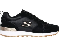 SKECHERS, sportliche Damen-Sneaker, aus Leder, Synthetik und Mesh Damen Sneaker & Sportschuhe|Schnürschuhe