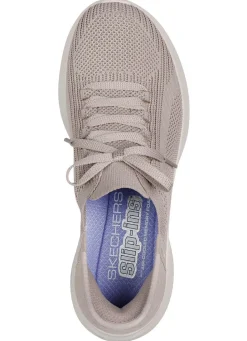 Discount SKECHERS, sportliche Damen-Sneaker, mit geformter Slip-Ins Fersenplatte Damen Sneaker & Sportschuhe|Schnürschuhe