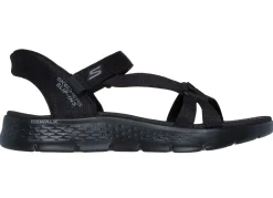 Best SKECHERS, sportliche Damen-Sandalen, mit geformter Slip-Ins Fersenplatte Damen Sandalen