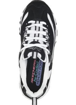 Hot SKECHERS, sportliche Damen-Sneaker, mit herausnehmbarem Fußbett Damen Sneaker & Sportschuhe|Schnürschuhe