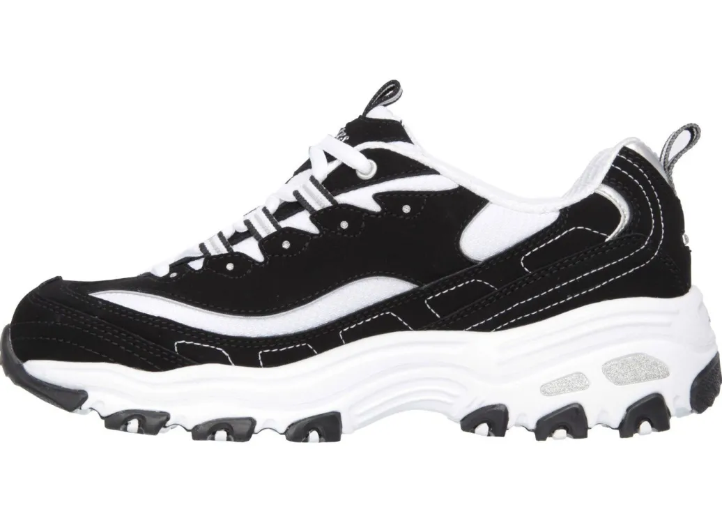 Hot SKECHERS, sportliche Damen-Sneaker, mit herausnehmbarem Fußbett Damen Sneaker & Sportschuhe|Schnürschuhe