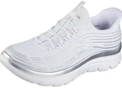 SKECHERS, stylische Damen-Sneaker, mit geformter Slip-Ins Fersenplatte Damen Sneaker & Sportschuhe|Slipper