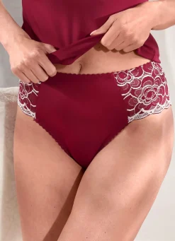 Discount Slip mit Elastikspitze Damen Slips|Dessous