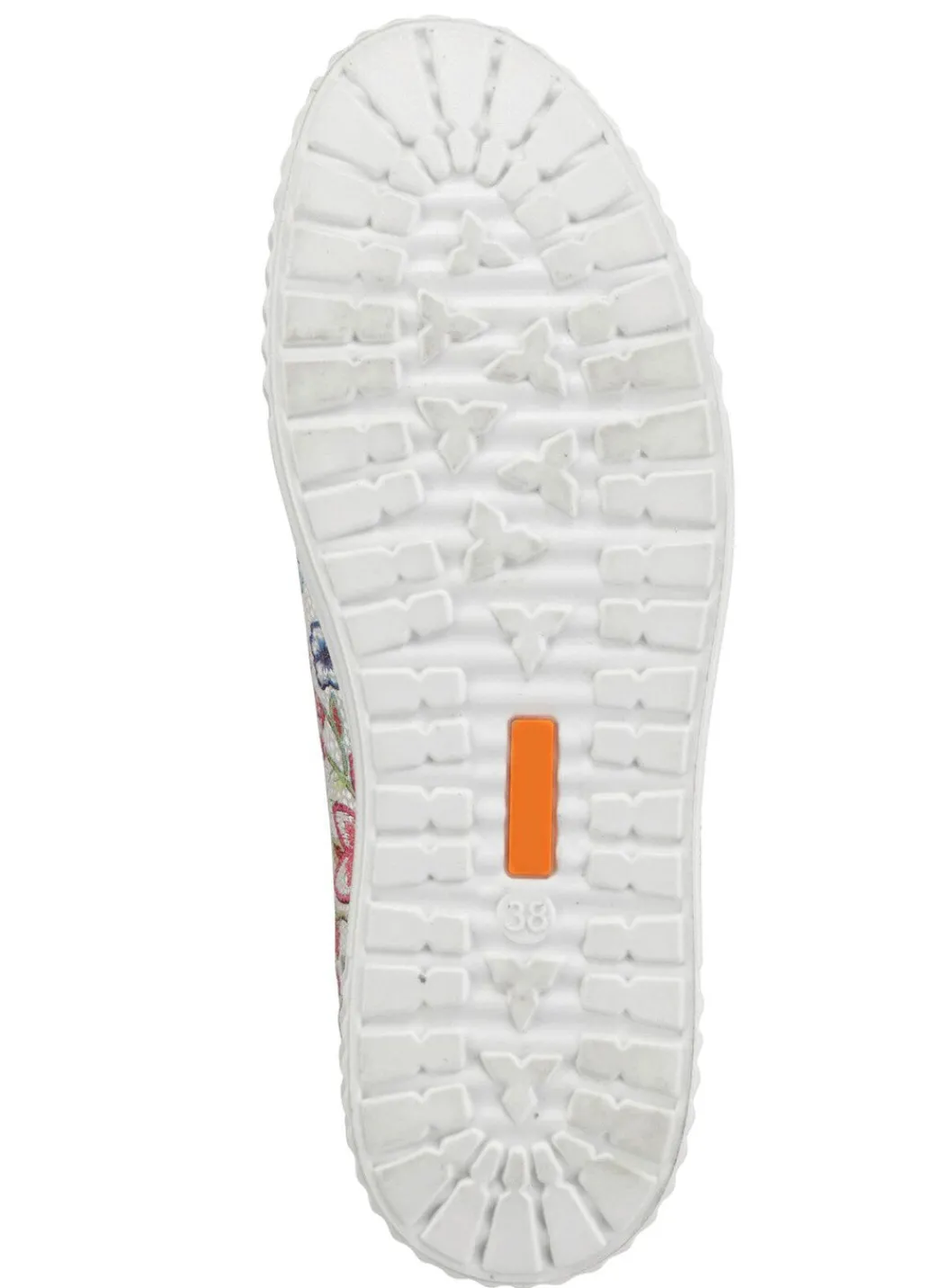 Best Slipper aus floral bedrucktem Leder Damen Slipper