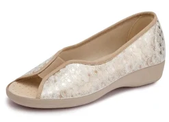 New Slipper in aus Textilmaterial Damen Slipper