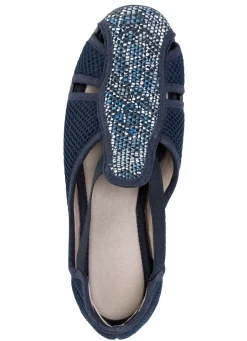 Best Slipper mit luftigen Durchbrüchen Damen Slipper