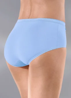 Outlet Sloggi Basic+ Midi Dreierpack Slips Damen Slips