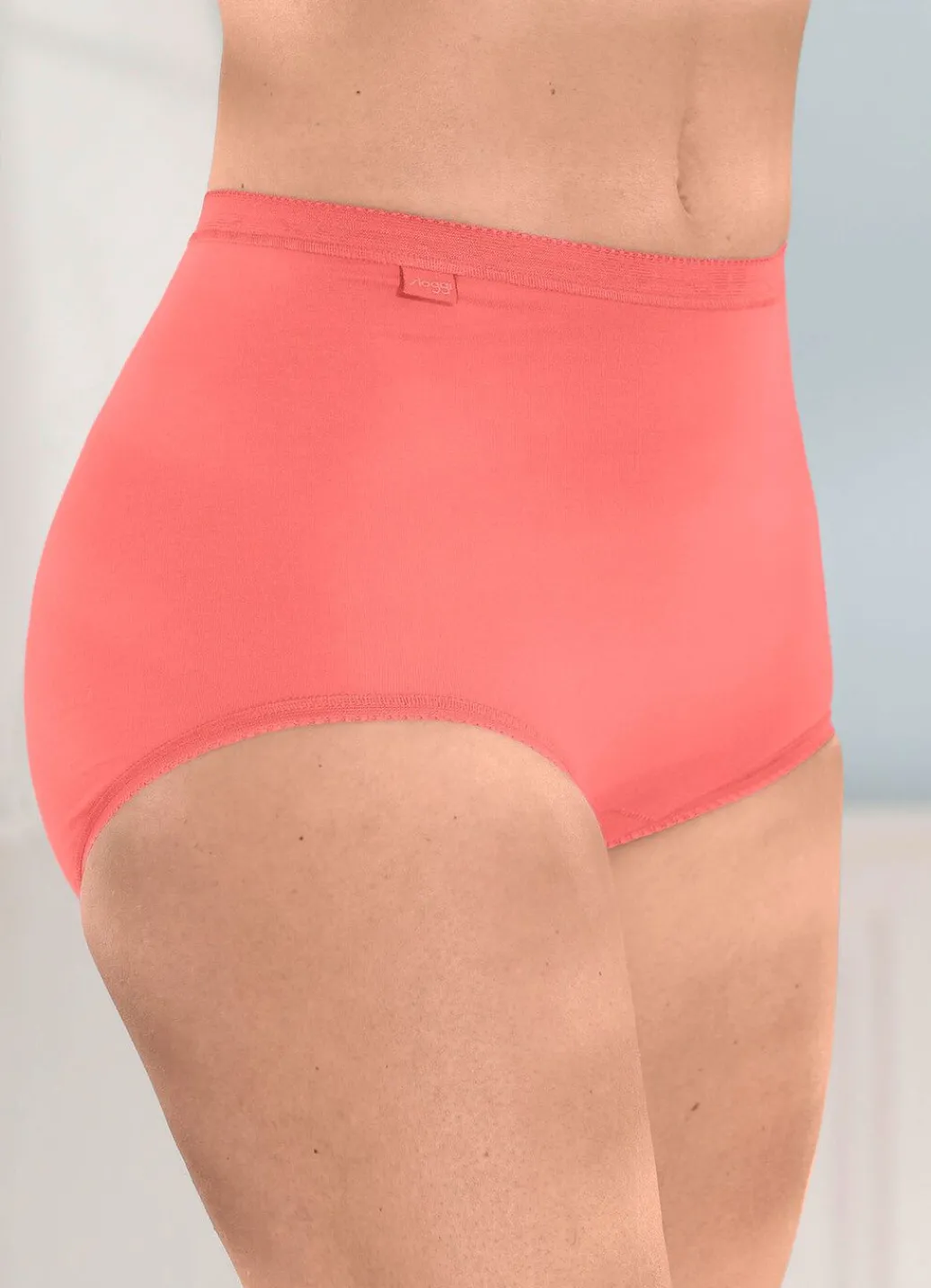 Sloggi Viererpack Slips mit elastischen Abschlüssen Damen Slips