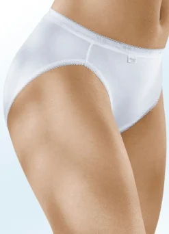 Discount Sloggi Viererpack Slips mit elastischen Abschlüssen Damen Slips