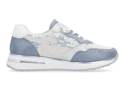 Sale Sneaker mit schimmernden Pailletten Damen Sneaker & Sportschuhe|Schnürschuhe