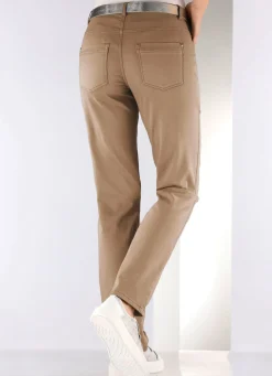 Damen Mona Lange Hosen<Softe Hose in 5-Pocket-Form
