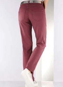 Damen Mona Lange Hosen<Softe Hose in 5-Pocket-Form