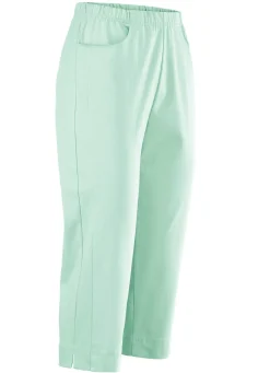 Damen Mona Lange Hosen<Soft-Stretch-Caprihose
