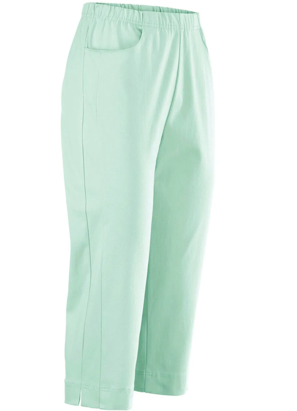 Damen Mona Lange Hosen<Soft-Stretch-Caprihose