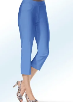 Damen Mona Shorts|Schlupfhosen<Soft-Stretch-Caprihose in 11 Farben
