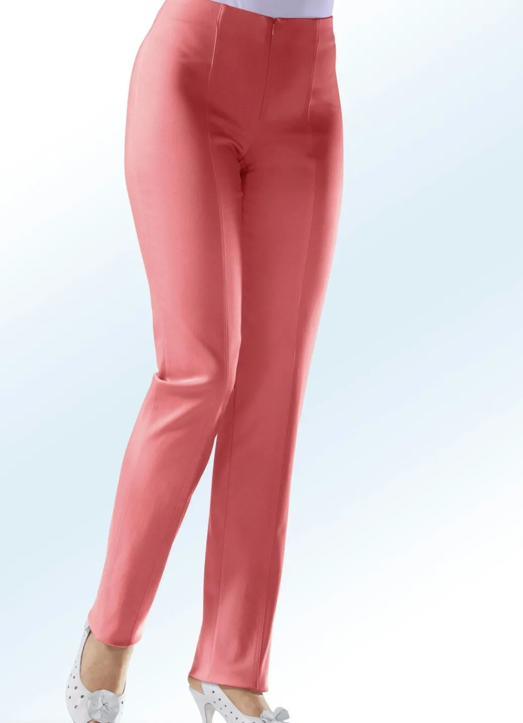 Damen Mona Lange Hosen<Soft-Stretch-Hose in 11 Farben