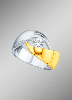Clearance Solitär Brillant Damenring Damen Ringe