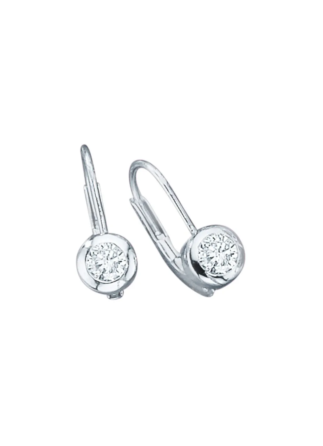 Solitärohrringe mit Brillanten Damen Ohrschmuck