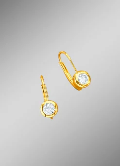Online Solitärohrringe mit Brillanten Damen Ohrschmuck