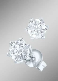 Sale Solitär-Ohrstecker mit Brillanten Damen Ohrschmuck
