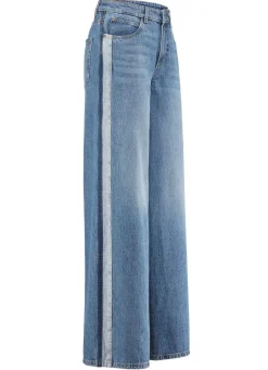 Damen Mona Lange Hosen|Jeans<Sportive Jeans mit modisch weitem Beinverlauf