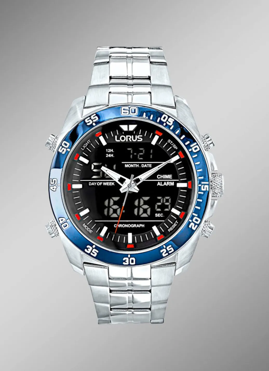 Outlet Sportlicher Quartz-Chronograph Herren Quarzuhren|Chronographen