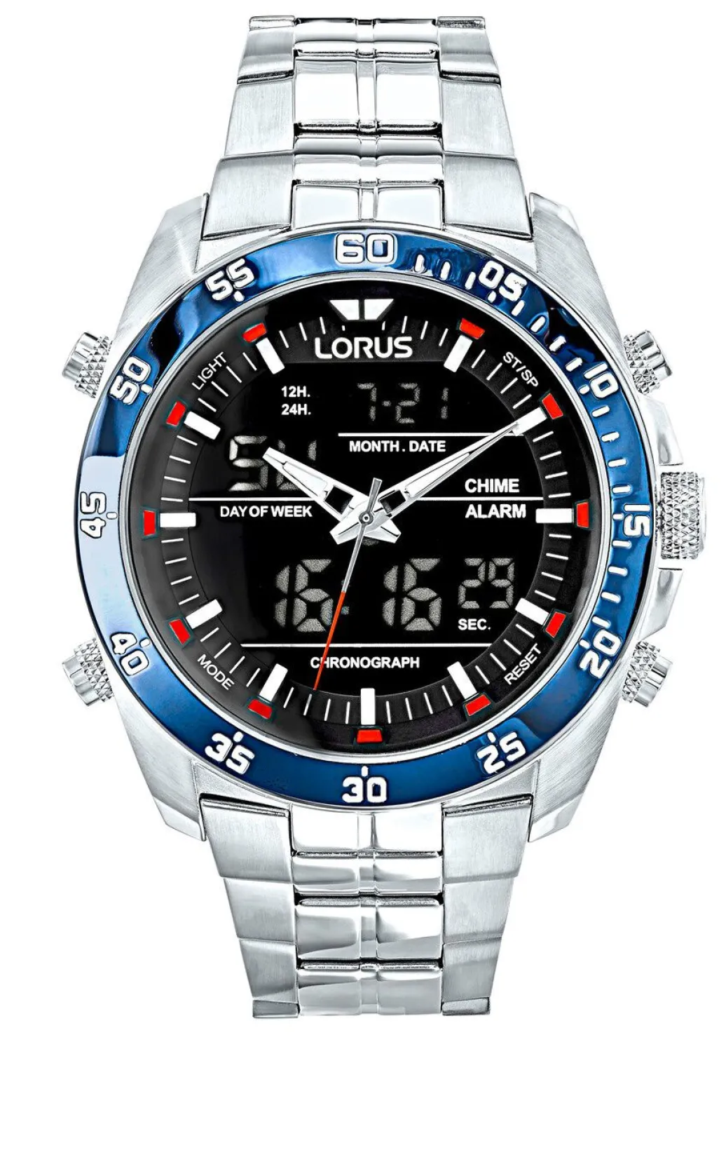 Outlet Sportlicher Quartz-Chronograph Herren Quarzuhren|Chronographen