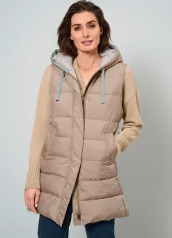 Damen Mona Winterjacken<Steppweste mit 2-Wege-Reißverschluss