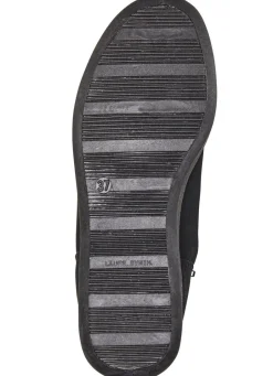 New Stiefelette aus weichem, gestepptem Nubukmaterial Damen Winterschuhe|Hausschuhe