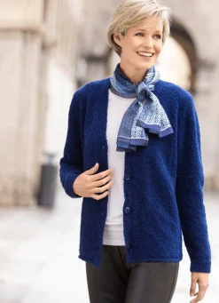 Best Strickjacke in flauschiger Boucléqualität Damen Strickjacken|Basics