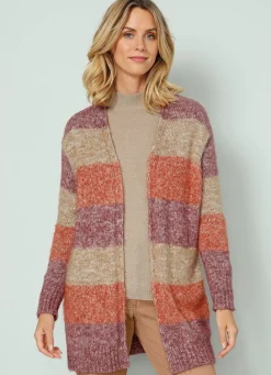 Clearance Strickjacke in Garnmix Damen Strickjacken