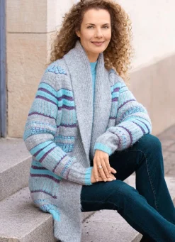 Best Strickjacke in Grobstrick Damen Strickjacken