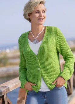 Damen Mona Strickjacken|Basics<Strickjacke in Patentstrick